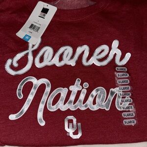 Top of the world- Sooner Nation XL new with tags